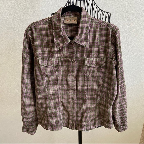 Vintage (Made in the British Crown) Express Flannel Thermal 100% Cotton - Picture 1 of 3